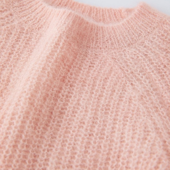 ALPACA BLEND KNIT SWEATER - Picture 3 of 4